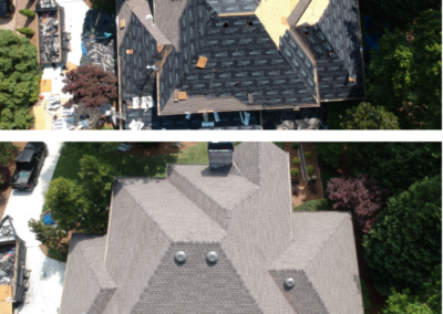 Shingle roofing