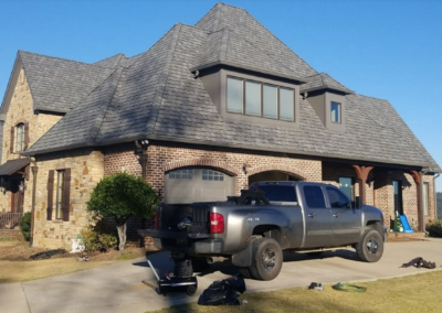 Shingle roofing